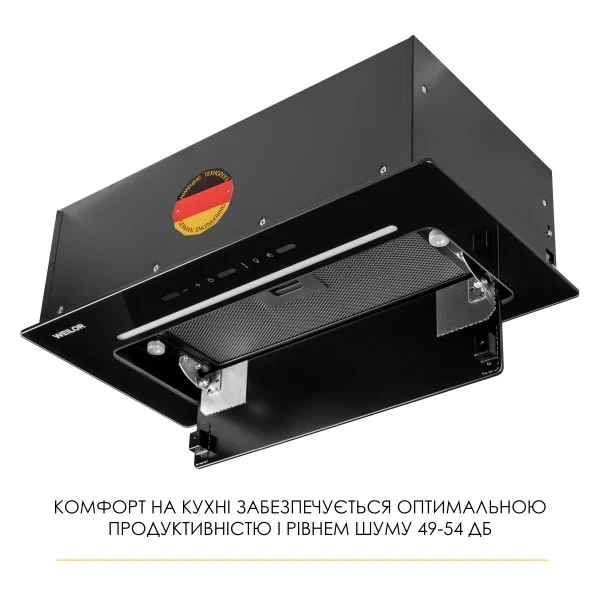 Вытяжка weilor lumina wbg 65 black - изображение 9
