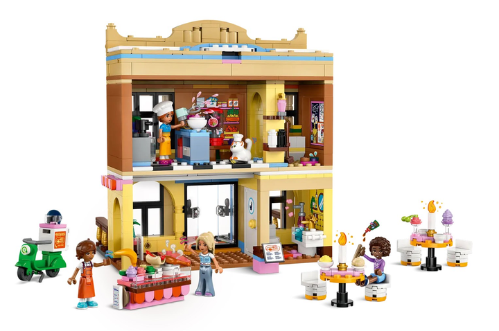 Конструктор LEGO Friends Ресторан і кулінарна школа 896 елементів (42655) - зображення 4