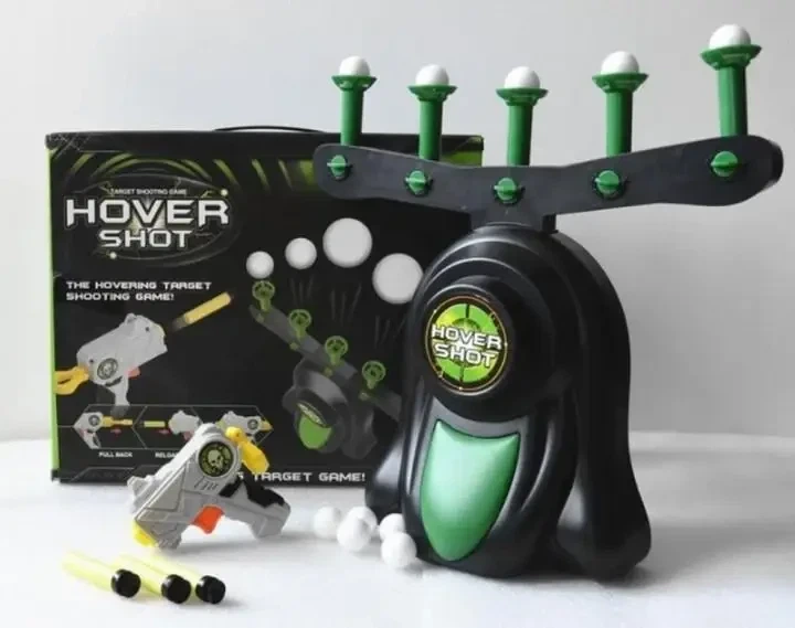 Воздушный тир, Детская игра пистолет с дротиками и летающие мишени Hover Shot, “Стрелялки” с бластером - Фото 6 Воздушный тир, Детская игра пистолет с дротиками и летающие мишени Hover Shot, “Стрелялки” с бластером - изображение 6