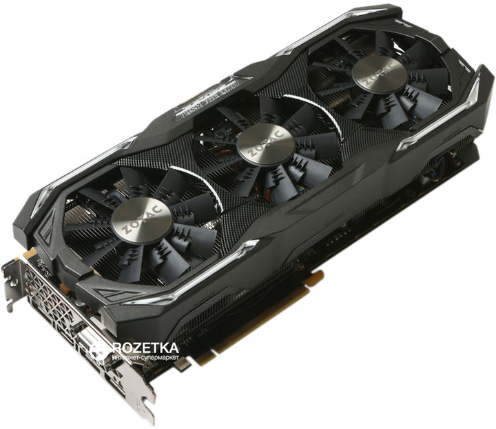 Видеокарта Zotac PCI-Ex GeForce GTX 1080 AMP Extreme 8GB