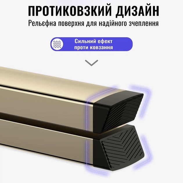 Лестница стремянка алюминиевая бытовая DOAKT Air A3 на 3 широкие противоскользящие ступени, складная, до 150 кг Gold (A3-GO) - изображение 3