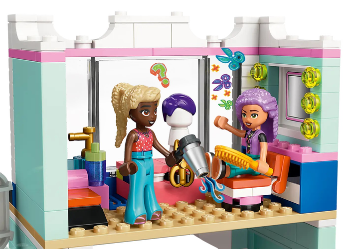 Конструктор LEGO Friends Перукарня та магазин прикрас 347 елементів (42662) - зображення 4