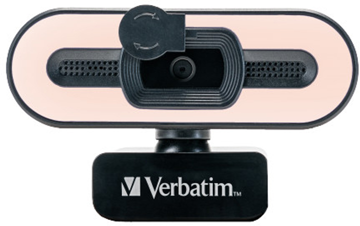 Kamera internetowa Verbatim AWC-02 Full HD 1080P Black (49579) - obraz 8