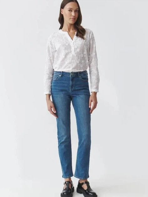 Bluzka damska Tatuum Relia T2501.044 44 Biała (5900142395352) - obraz 3