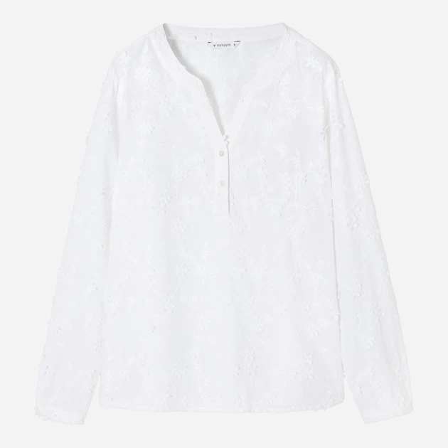 Bluzka damska Tatuum Relia T2501.044 44 Biała (5900142395352) - obraz 5