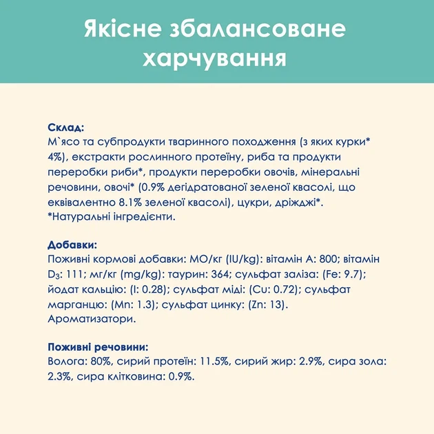 Вологий корм CAT CHOW Hairball для дорослих котів для зменшення утворення кульок шерсті у травному тракті з куркою та зеленою - Фото 7 Вологий корм CAT CHOW Hairball для дорослих котів для зменшення утворення кульок шерсті у травному тракті з куркою та зеленою - изображение 7