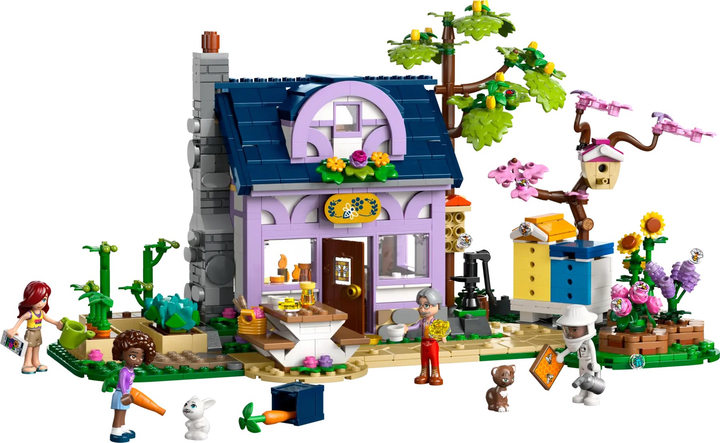 Конструктор LEGO Friends Бджолиний будинок і квітник 1161 елемент (42669) - зображення 2