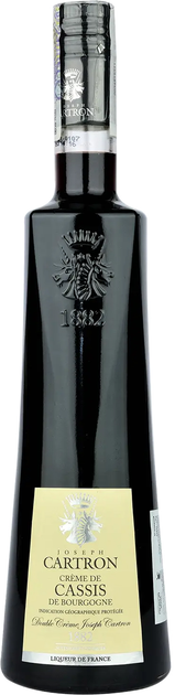 Ликер Joseph Cartron Creme de Cassis de Bourgogne 0.7 л 19% (3247421100378) - изображение 1