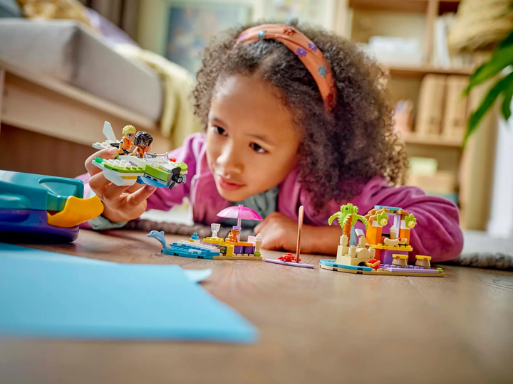 Zestaw klocków LEGO Friends Kreatywna walizka plażowa 188 elementów (42672) - obraz 9