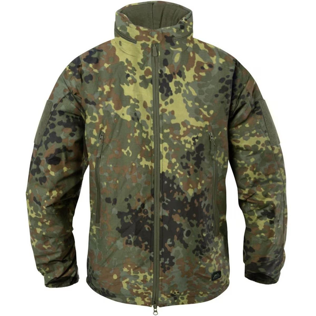 Тактическая зимняя куртка Helikon Level 7 Climashield Apex 100 g Flecktarn L - изображение 1