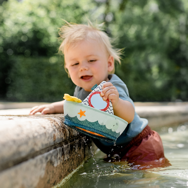 Розвиваюча іграшка для води Fehn Splash and Play Човен (4001998050127) - зображення 4
