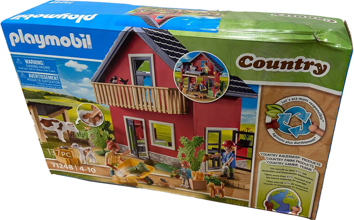 Zestaw figurek do zabawy Playmobil Country Gospodarstwo rolne (4008789712486) (955555907361248) - Outlet - obraz 2