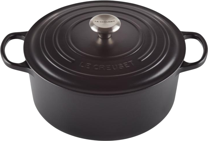 Garnek LeCreuset Signature okrągły czarny 26 cm (0024147260905) - obraz 2