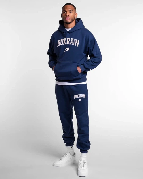 Худі BOXRAW East Street S Синє - зображення 2