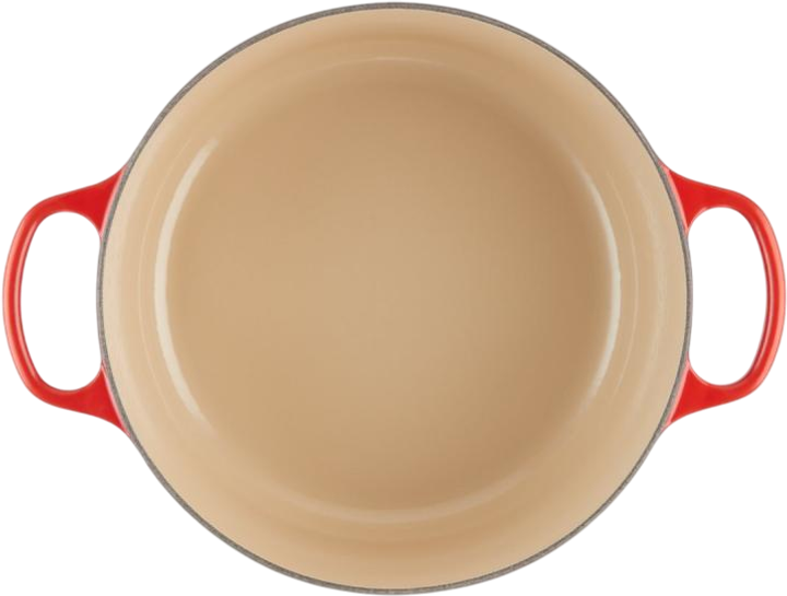 Garnek LeCreuset Signature okrągły wiśniowy 28 cm (0024147260998) - obraz 4