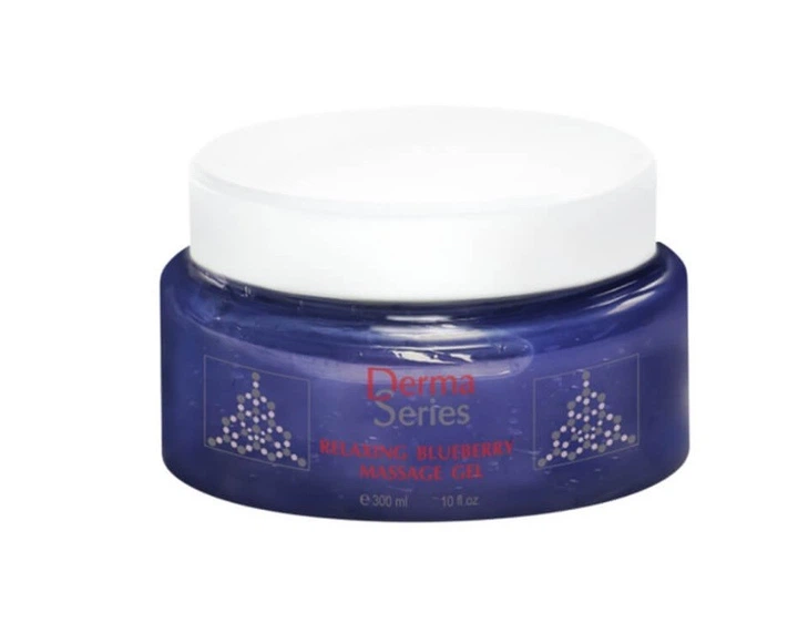 Релаксуючий масажний гель Derma Series Relaxing blueberry massage gel 300 мл - Фото 1 Релаксуючий масажний гель Derma Series Relaxing blueberry massage gel 300 мл - зображення 1