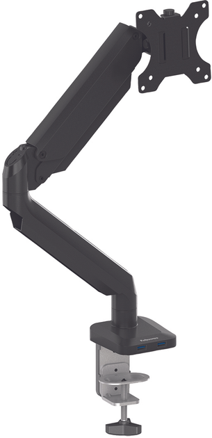 Uchwyt biurkowy do wyświetlacza Fellowes Platinum 32" Black (8043301) - obraz 3