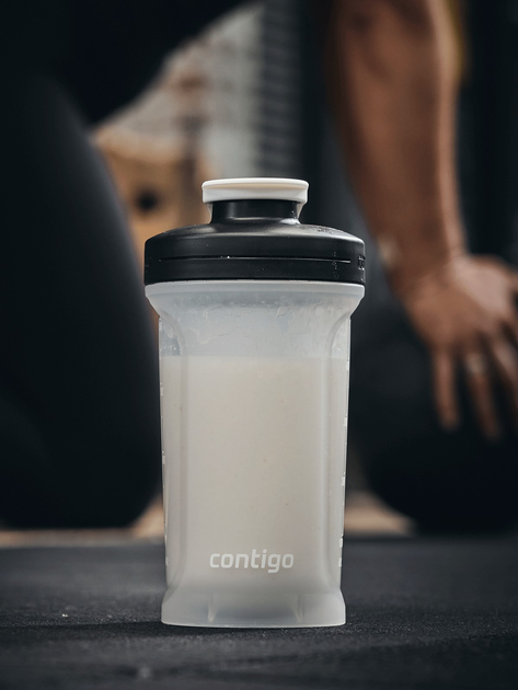 Shaker Contigo Go Fit Shake & Go 2.0 590 ml Salt (840276163845) - obraz 11