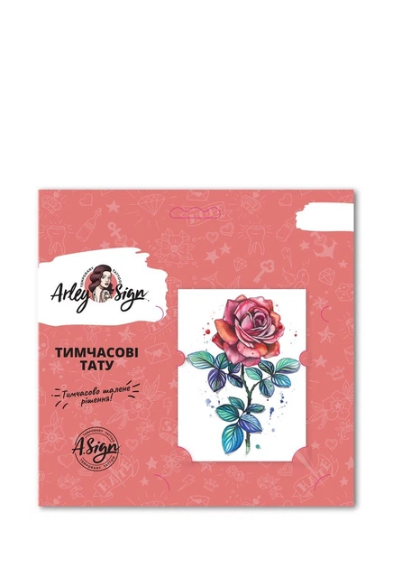 Временное тату Arley Sign Роза (5018) - изображение 5