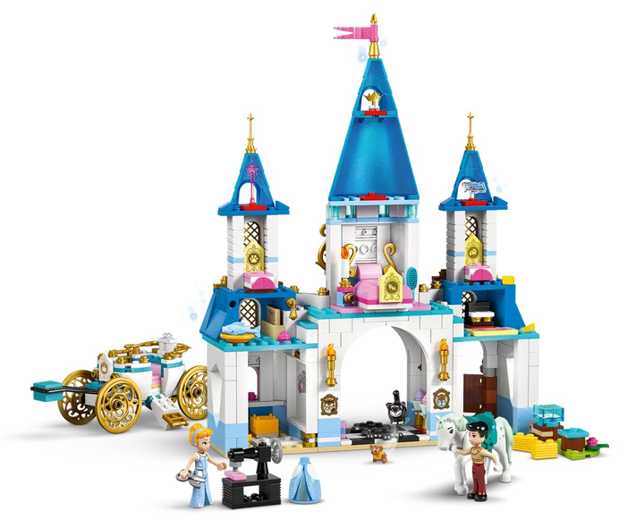 Конструктор LEGO Disney Princess Замок Попелюшки і карета 596 елементів (43275) - зображення 4