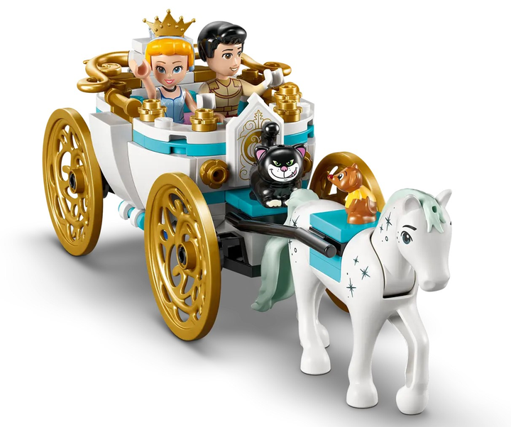 Конструктор LEGO Disney Princess Замок Попелюшки і карета 596 елементів (43275) - зображення 5