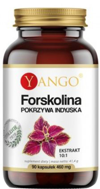 Харчова добавка Yango Forskolina 90 капсул (5907483417682) - зображення 1