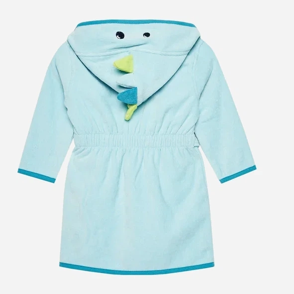 Szlafrok chłopięcy frotte OVS 1831377 86 cm Azure (8056781731673) - obraz 2