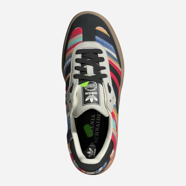 Sneakersy damskie na platformie adidas Originals Samba x KSENIASCHNAIDER ID0444 (4.5UK) 37.5 Wielokolorowe (4066759436558) (955555905813984) - Outlet - obraz 6