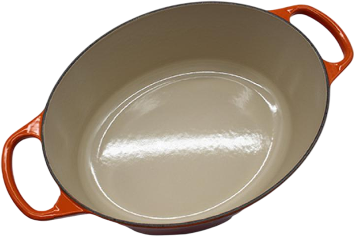 Каструля LeCreuset овальна чавунна червона 31 см (0024147263173) - зображення 3