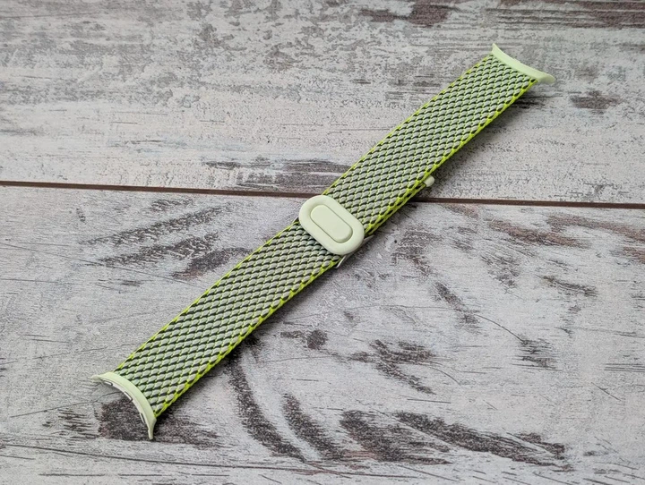 Ремінець Google Woven Band для Pixel Watch 1, 2, 3 (Lemongrass) (Б/В) - зображення 2