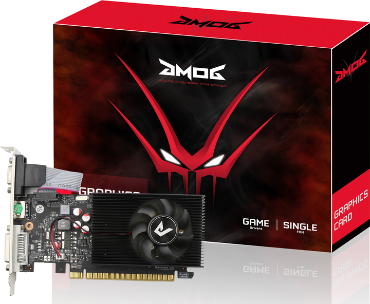Відеокарта Golden Memory PCI-Ex GeForce GT730 4GB DDR3 (64bit) (DVI, VGA, HDMI) (GT730LPD34G) - зображення 3