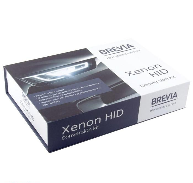 Комплект ксенона Brevia HB3 6000К + Super Slim Ballast STM00828 - изображение 2