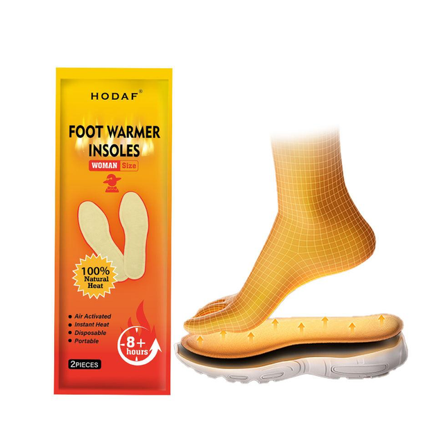 Грілки хімічні для ніг 1 пара, Foot Warmer Hodaf. Термоустілки. Устілки з підігрівом, - зображення 2
