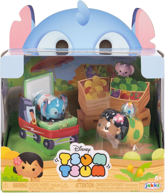 Набір фігурок Jakks Pacific Disney Stitch Tsum Tsum Story Moment (0192995236561) - зображення 1