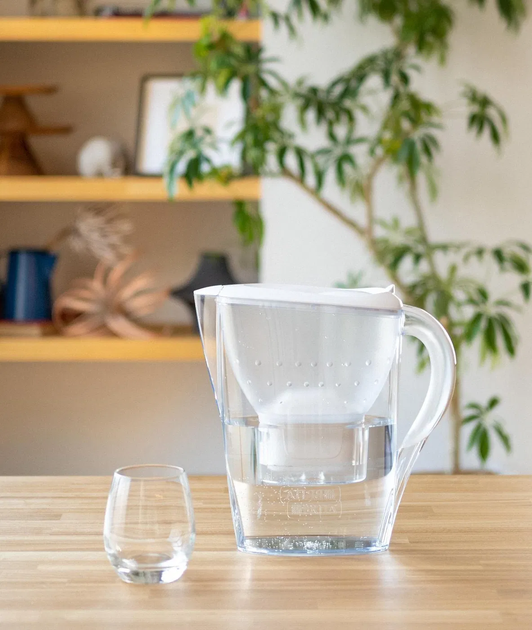 Фільтр-глечик Brita Marella MXpro Білий 2,4/1,2 л. + 3 шт Maxtra PRO - Фото 2 Фільтр-глечик Brita Marella MXpro Білий 2,4/1,2 л. + 3 шт Maxtra PRO - изображение 2