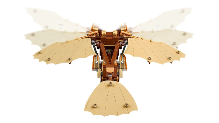 Zestaw klocków LEGO Icons Maszyna latająca Leonarda da Vinci 493 elementy (10363) - obraz 7