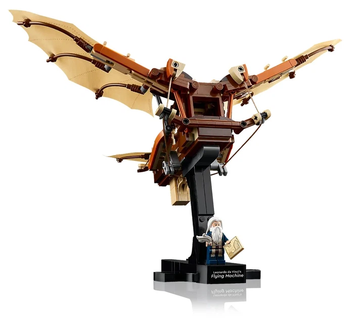 Конструктор LEGO Icons Летающая машина Леонарда да Винчи 493 элемента (10363) - Фото 3 Конструктор LEGO Icons Летающая машина Леонарда да Винчи 493 элемента (10363) - изображение 3