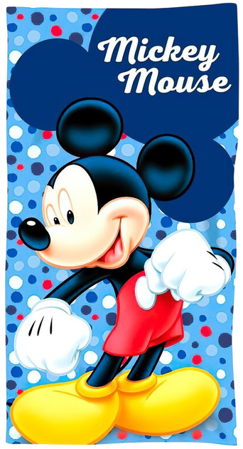 Пляжний рушник Disney Mickey 70 x 140 см (8435631338925) - зображення 1