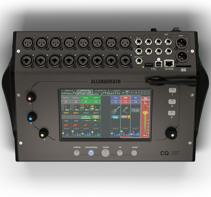 Микшерный пульт Allen&Heath CQ-18T - Фото 4 Микшерный пульт Allen&Heath CQ-18T - изображение 4