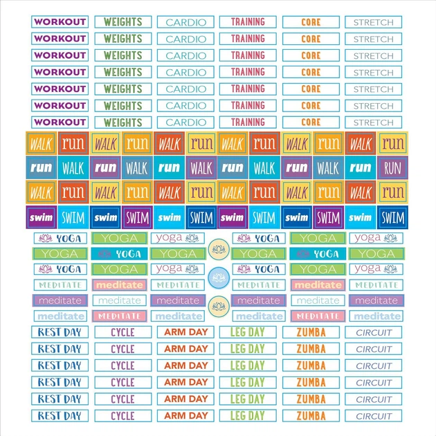 Стікербук Peter Pauper Press Планування дня 2500 шт (9781441338327) - зображення 3