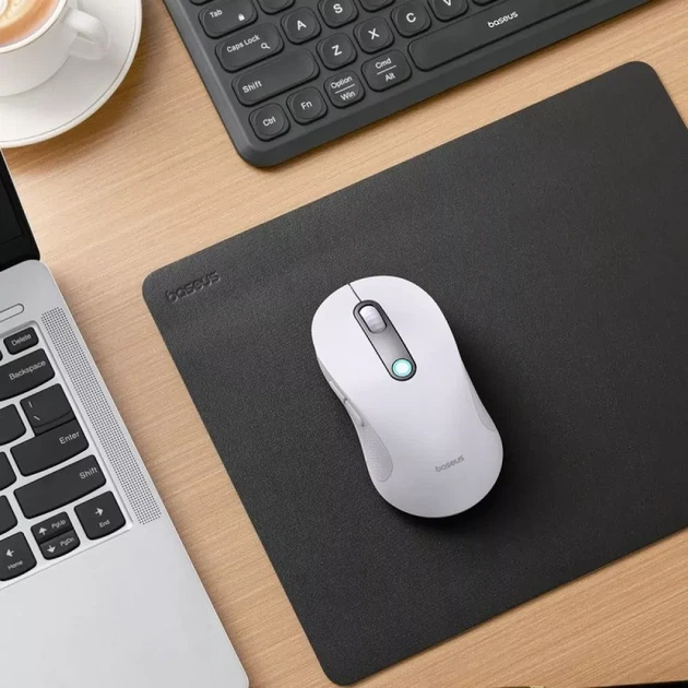 Беспроводная Мышь Baseus F02 Ergonomic Wireless Mouse (without Battery) white - Фото 8 Беспроводная Мышь Baseus F02 Ergonomic Wireless Mouse (without Battery) white - изображение 8