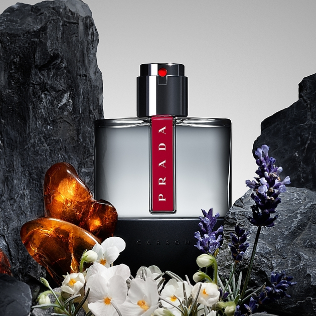 Zestaw męski Prada Luna Rossa Carbon Woda toaletowa 50 ml + Żel pod prysznic 75 ml (3614274109450) - obraz 3