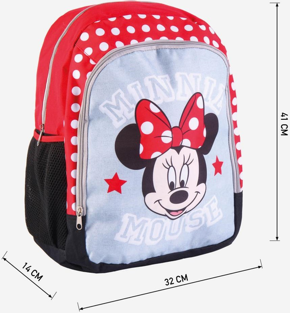 Plecak szkolny Cerda Disney Minnie 41 cm Red (8445484154146) - obraz 6