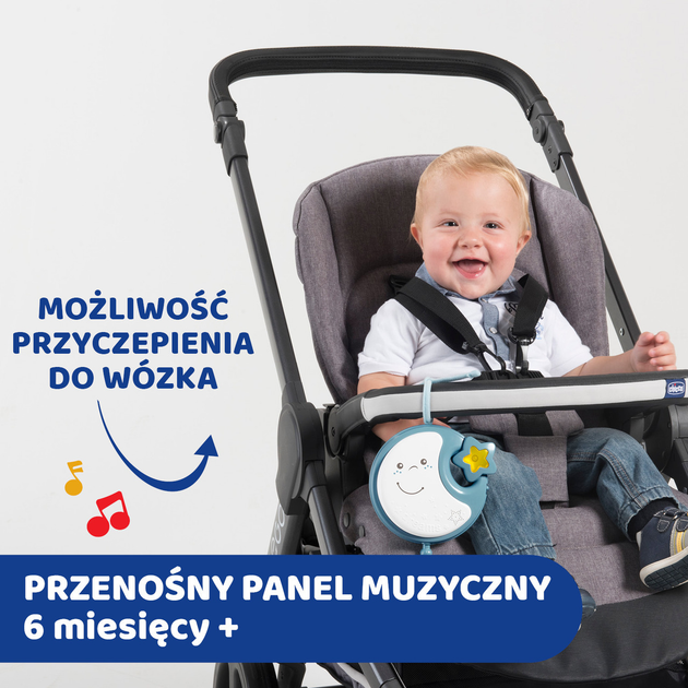Мобіль на ліжечко 3в1 Chicco Next2Dreams Блакитний (8058664089772) - зображення 7