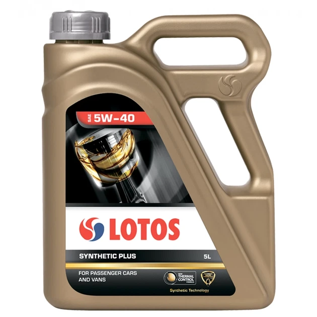 Масло моторное LOTOS Oil SYNTHETIC PLUS A3/B4 SN/CF 5W-40 5 л (WF-K502Y00-0H1) - Фото 1 Масло моторное LOTOS Oil SYNTHETIC PLUS A3/B4 SN/CF 5W-40 5 л (WF-K502Y00-0H1) - изображение 1