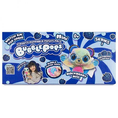 Мягкая игрушка с ароматом "Bubble Pops мини. Черничный медвеженок" (20 см) (TS01091996253619) - Фото 2 Мягкая игрушка с ароматом "Bubble Pops мини. Черничный медвеженок" (20 см) (TS01091996253619) - изображение 2