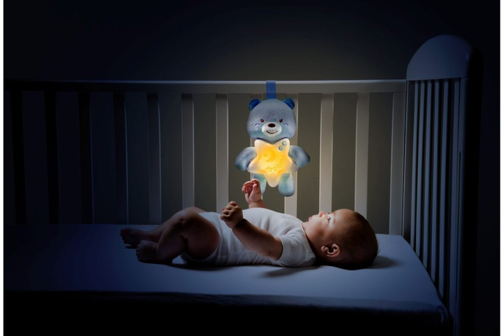 Zabawka muzyczna Chicco First Dreams Miś na dobranoc Niebieski (8058664079711) - obraz 3