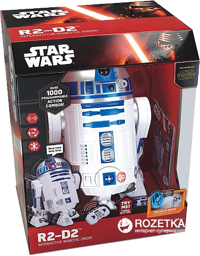 Интерактивный дроид-астромеханик на р/у Thinkway Toys Star Wars R2