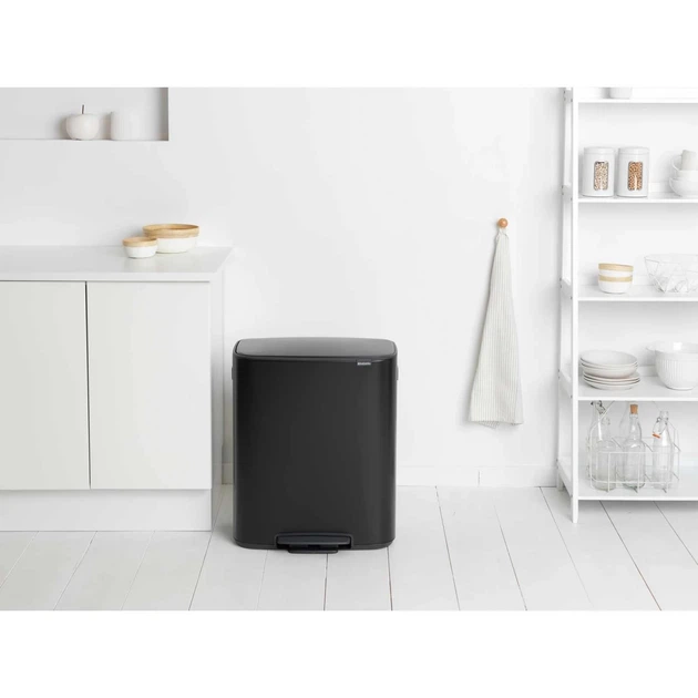 Бак для сміття з педаллю Brabantia Bo Pedal Bin 60 л чорний 211362 (00800908) - Фото 7 Бак для сміття з педаллю Brabantia Bo Pedal Bin 60 л чорний 211362 (00800908) - зображення 7