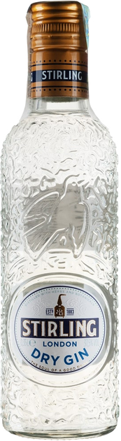 Джин Stirling London Dry Gin 0.35 л 37.5% (8711114489125) - зображення 1